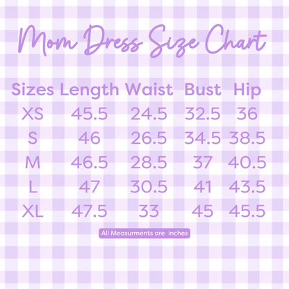 Neutral Plaid Mom Dress (FINAL SALE)